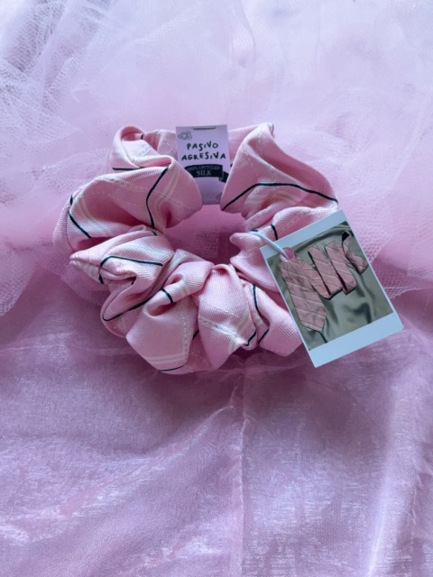 Scrunchie 100% jedwab z upcyclingu