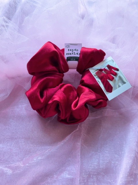Scrunchie 100% jedwab z upcyclingu