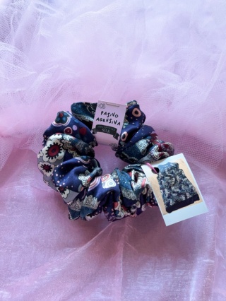Scrunchie 100% jedwab z upcyclingu