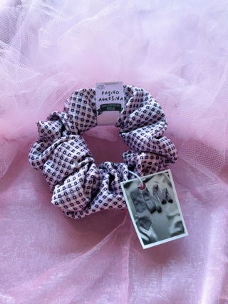 Scrunchie 100% jedwab z upcyclingu