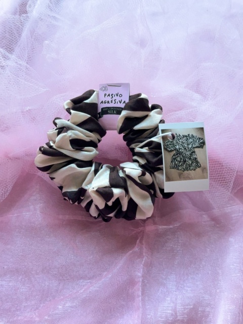 Scrunchie 100% jedwab z upcyclingu