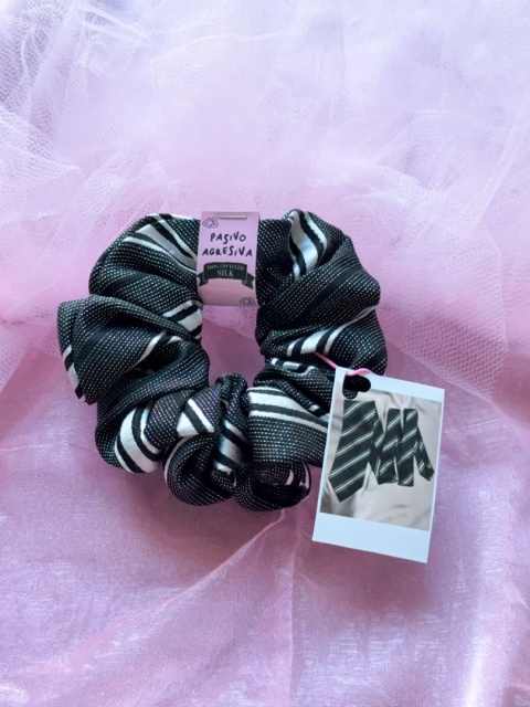 Scrunchie 100% jedwab z upcyclingu