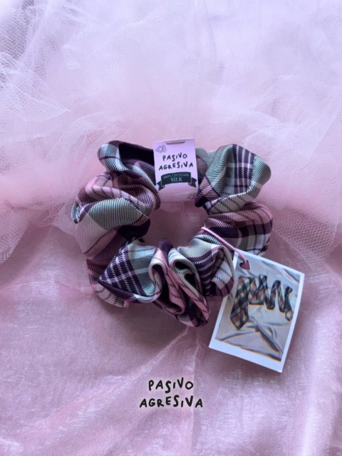 REGINA Scrunchie 100% jedwab z upcyclingu