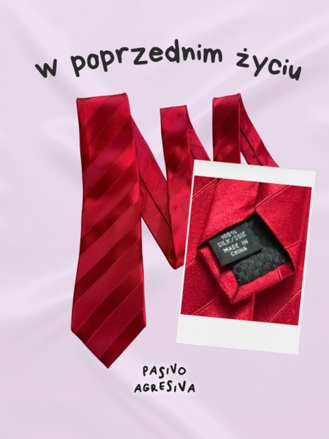 KRÓLOWA Scrunchie 100% jedwab z upcyclingu