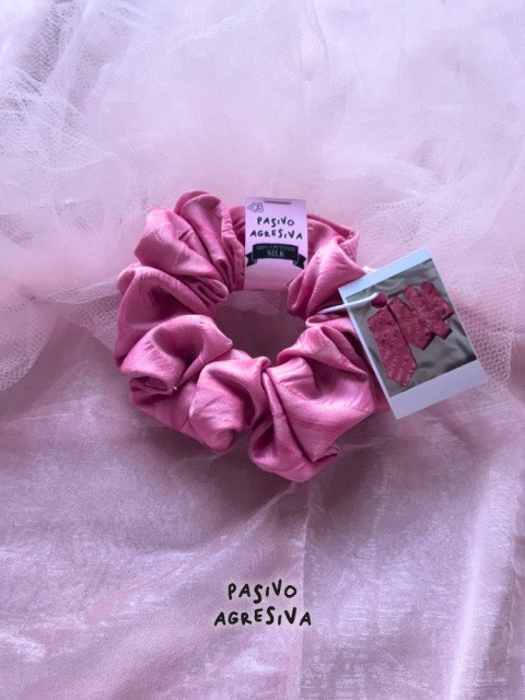 TRUSKAWECZKA Scrunchie 100% jedwab z upcyclingu